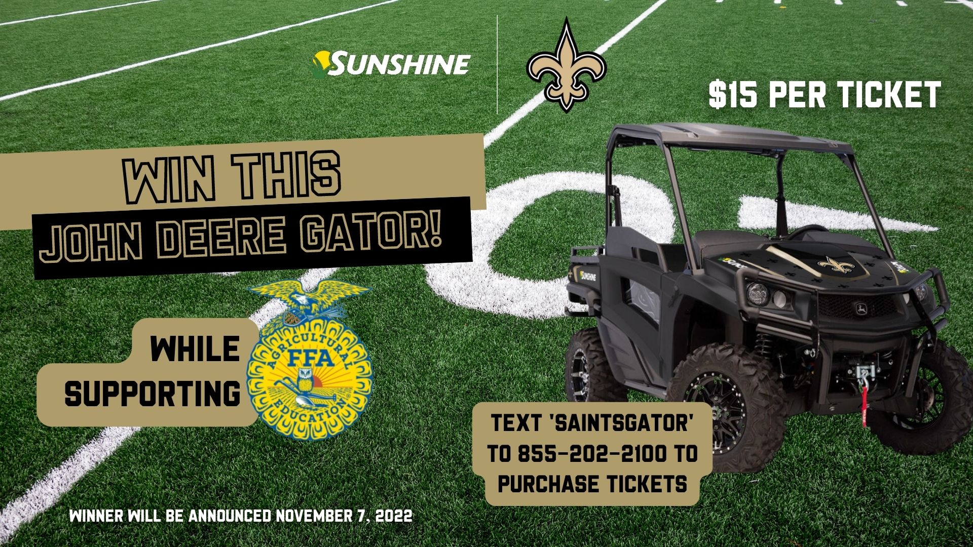 Saints Mardi Gras Cleats Sweepstakes